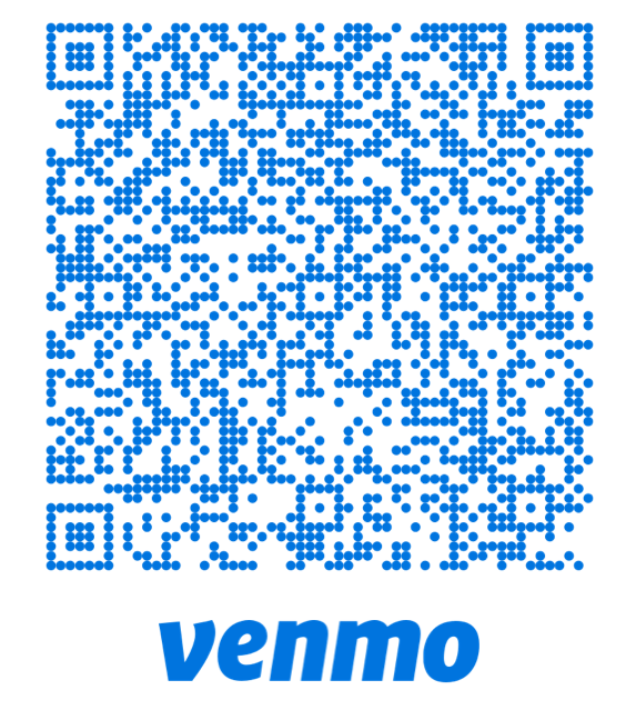 Donate to the center now buy using our Paypal or Venmo QR codes